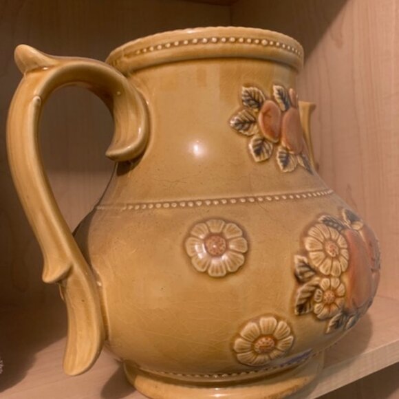 Limited Beautifully Large Vintage Fall Themed Decorative Jug-Pitcher item - Picture 3 of 8